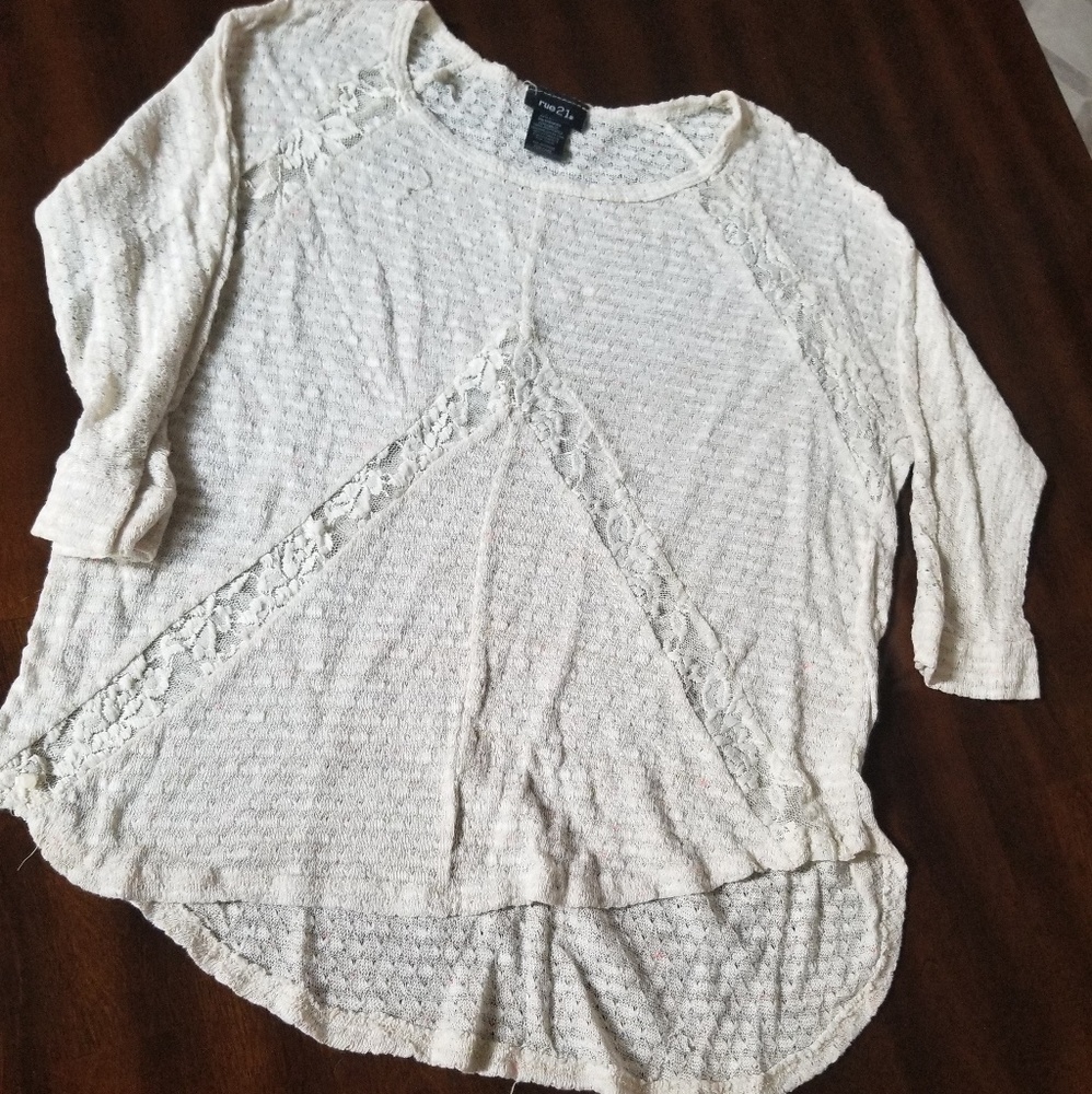 Tunic style half sleeve